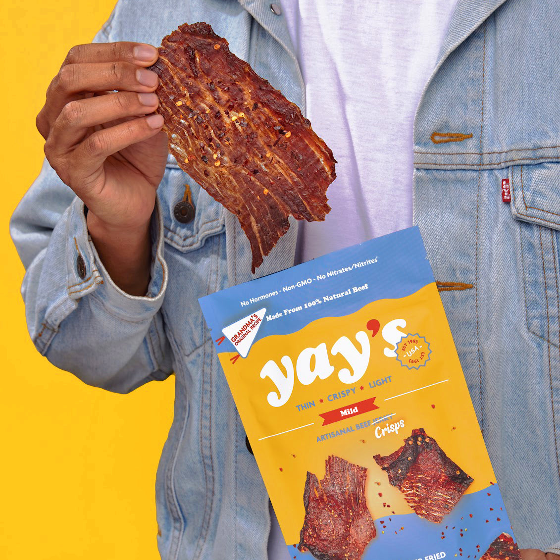 Original Mild Yay's Beef Crisps