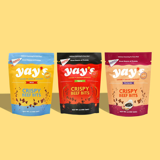 NEW! Crispy Beef Bits Sampler- All 3 Flavors