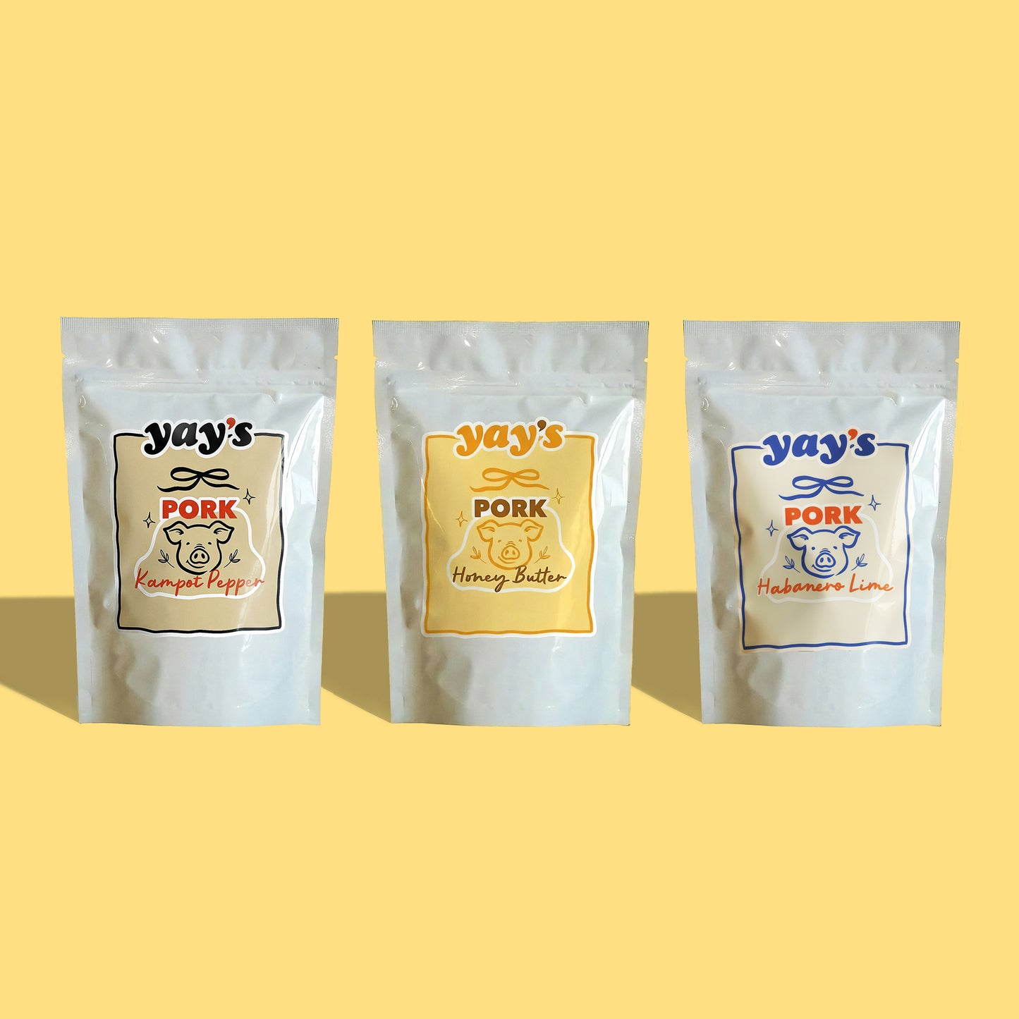 NEW Crispy Pork Jerky Sampler- 3 Flavors