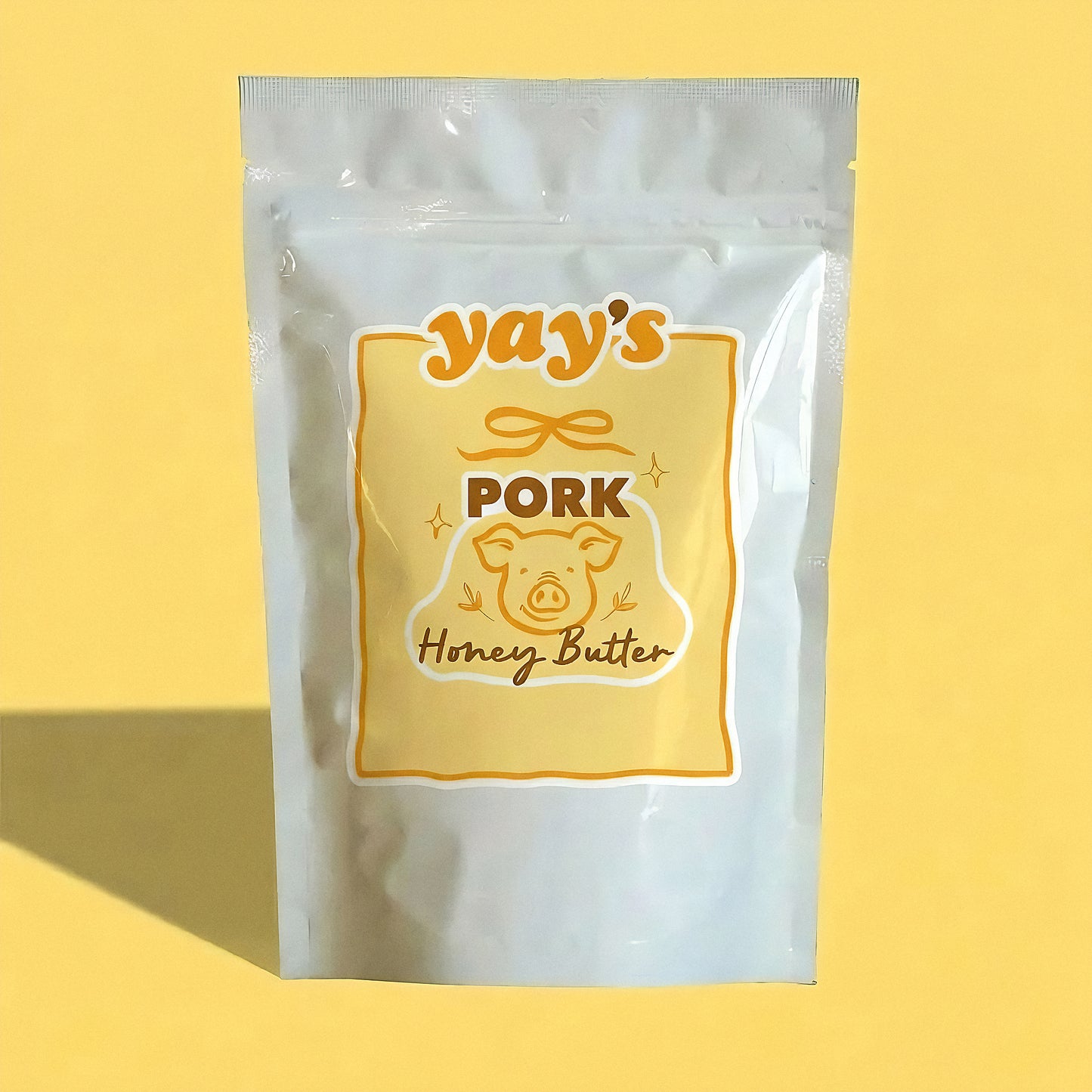 Our NEWEST flavor!  Honey Butter Pork Yay's Crisps