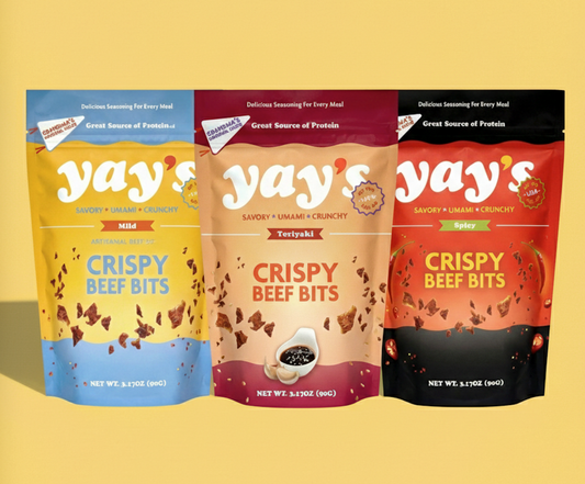 NEW! Crispy Beef Bits Sampler- All 3 Flavors