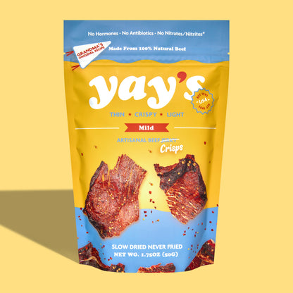 Original Mild Yay's Beef Crisps