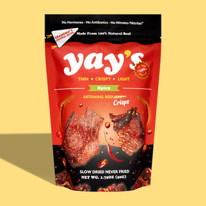 Spicy Yay's Beef Crisps