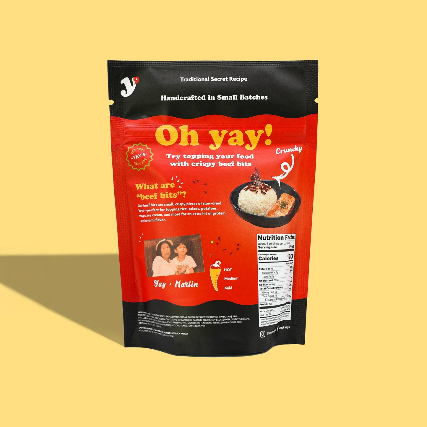 NEW! Crispy Beef Bits - Spicy