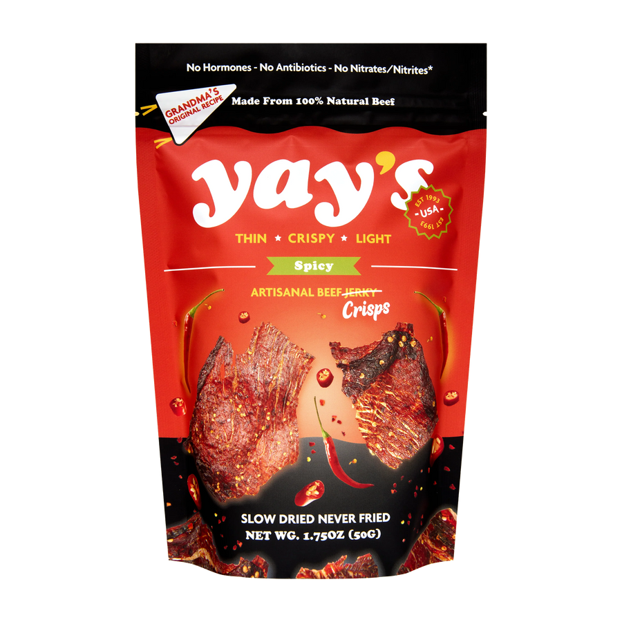 Spicy Yay's Beef Crisps