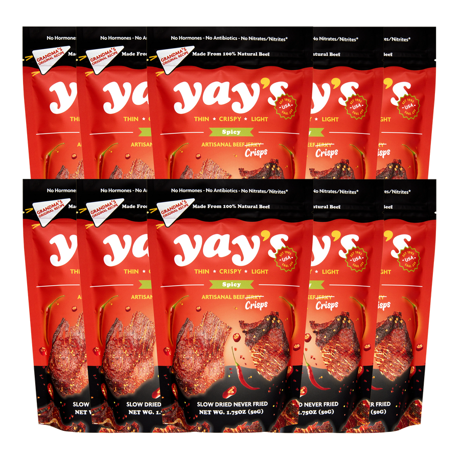 Spicy Yay's Beef Crisps