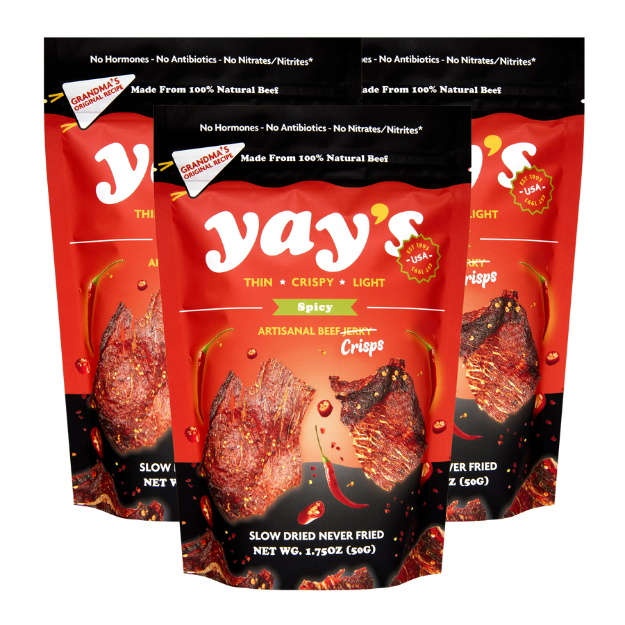 Spicy Yay's Beef Crisps