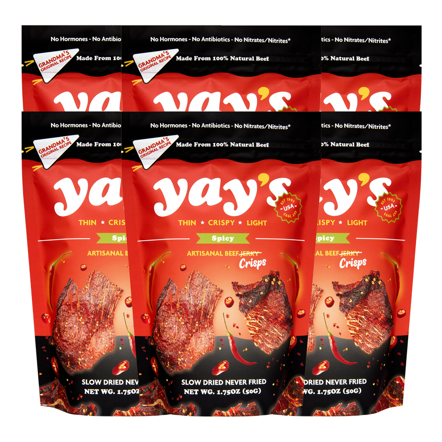 Spicy Yay's Beef Crisps
