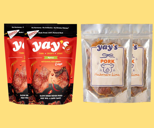 Spice Lovers Combo- 2 Spicy Original / 2 Habanero Lime