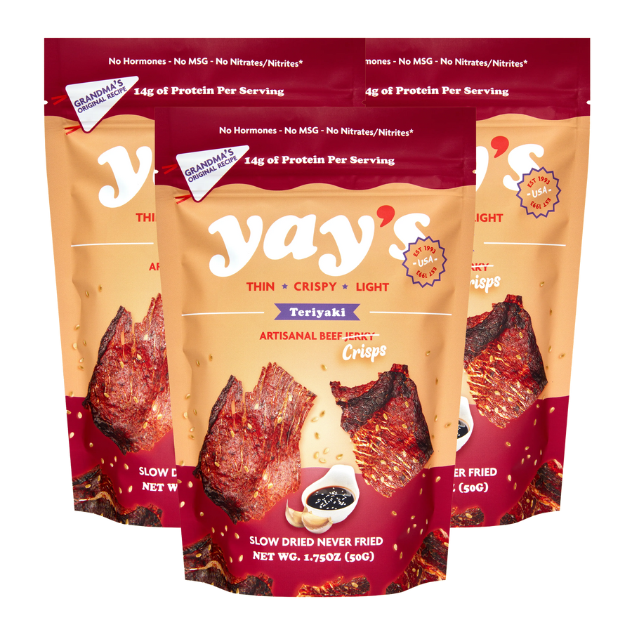 Teriyaki Yay's Beef Crisps