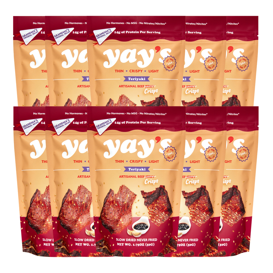 Teriyaki Yay's Beef Crisps