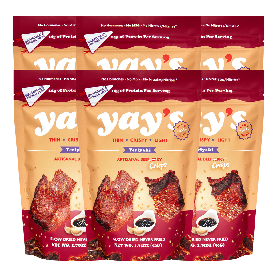 Teriyaki Yay's Beef Crisps